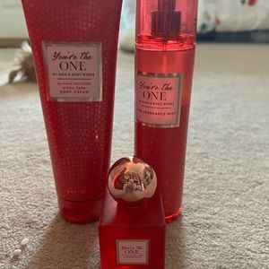 You’re the one bath and body works set